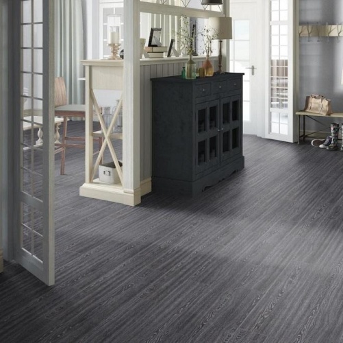 Виниловый ламинат Tarkett Lounge Costes Дуб с брашью (Текстурированная) 914,4х152,4/101,6 мм 1000901223 - Вид №6