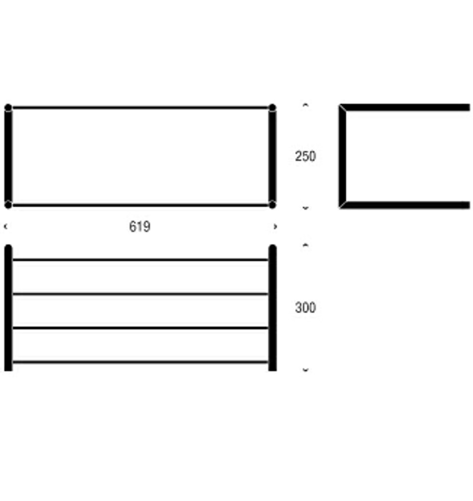FROST Полка для обуви 1, 60см sun-id-1967335 - Вид №1
