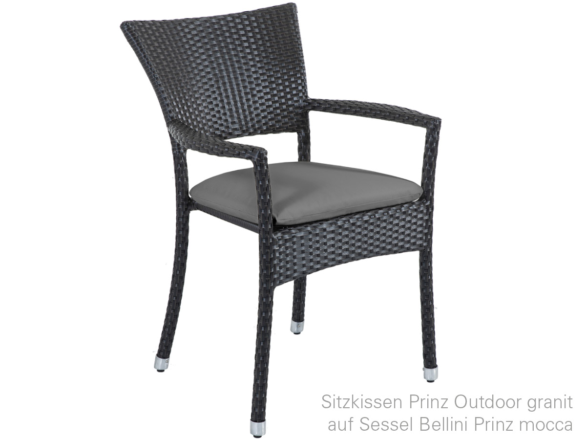 10.00.1404 Подушка кресла Bellini Prinz Outdoor granite Mbm  - Вид №1