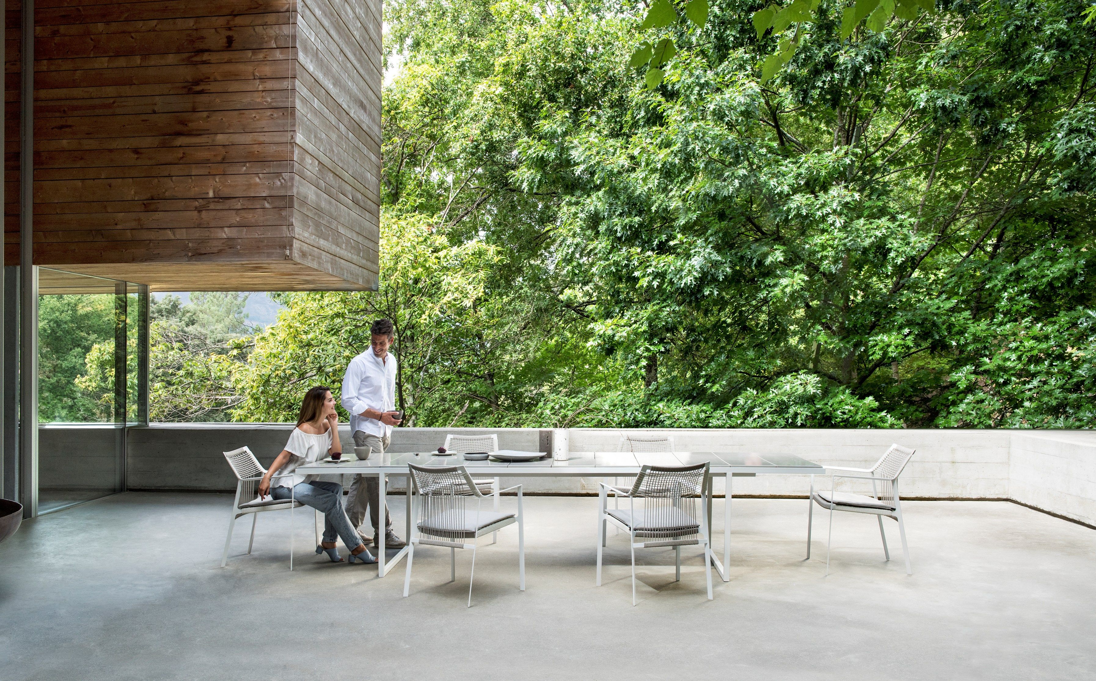 Садовый стул с подлокотниками Canax® TRIBÙ Nodi ARCH-00075800 - Вид №12