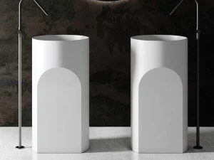 Напольная раковина стоящая овальная Relax Design CANYON