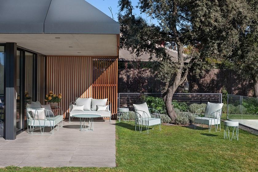 iSimar Садовое кресло из оцинкованной стали с подлокотниками Lagarto 9159 - Вид №8