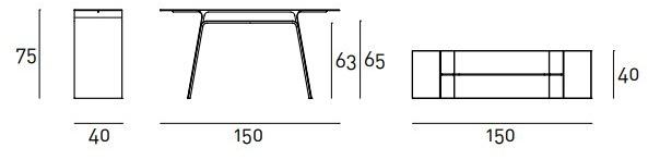 Living Divani Консоль из листового металла Inari sun-id-1504860 - Вид №4