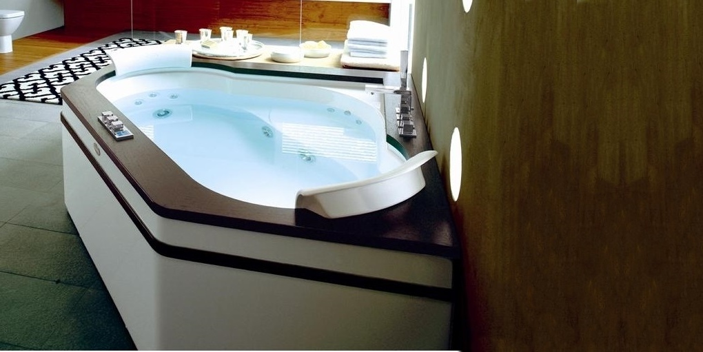 Ванна угловая с гидромассажем Aura Corner 140 9F43-511A Jacuzzi 9F43511A - Вид №1
