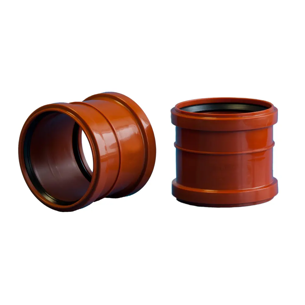 Муфта наружная двухраструбная 200 мм полипропилен PESTAN STLM-2124613 - Вид №1