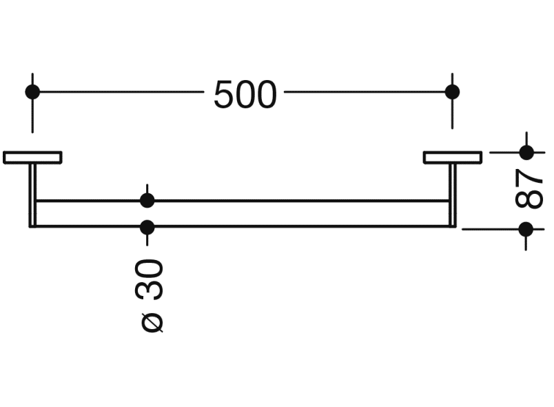 900.36.03260 ручка для захвата HEWI System 900 - Вид №5