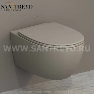 MDS02GH Подвесной унитаз настенный Белый Ceramica Globo 4ALL Италия