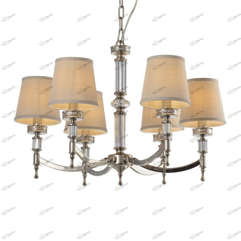 Подвесная люстра Omnilux Maranza OML-87203-06 OMNILUX ДИЗАЙНЕРСКИЕ, MARANZA 279735 Бежевый 