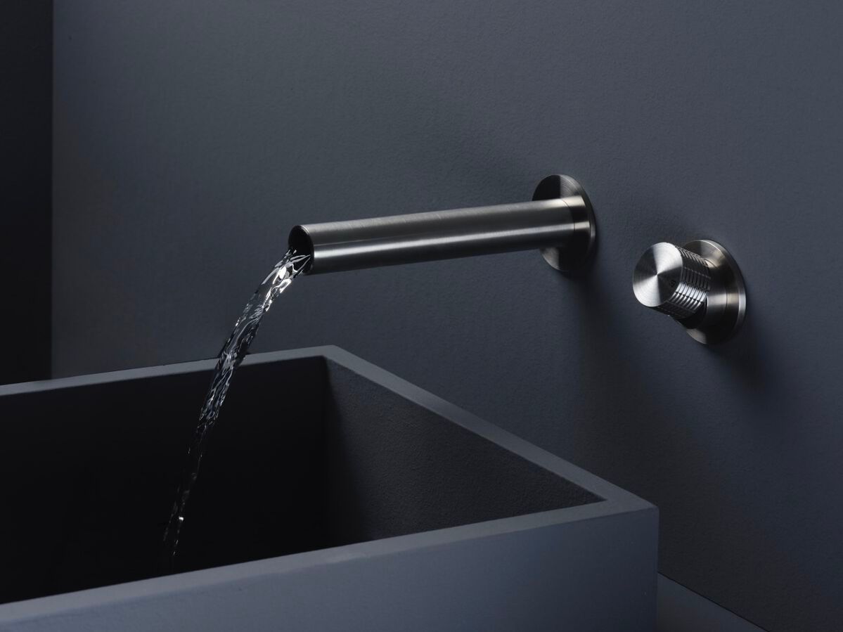 Настенный смеситель для раковины из нержавеющей стали с 2 отверстиями BEAMTECH App ARCH-00134820 - Вид №1