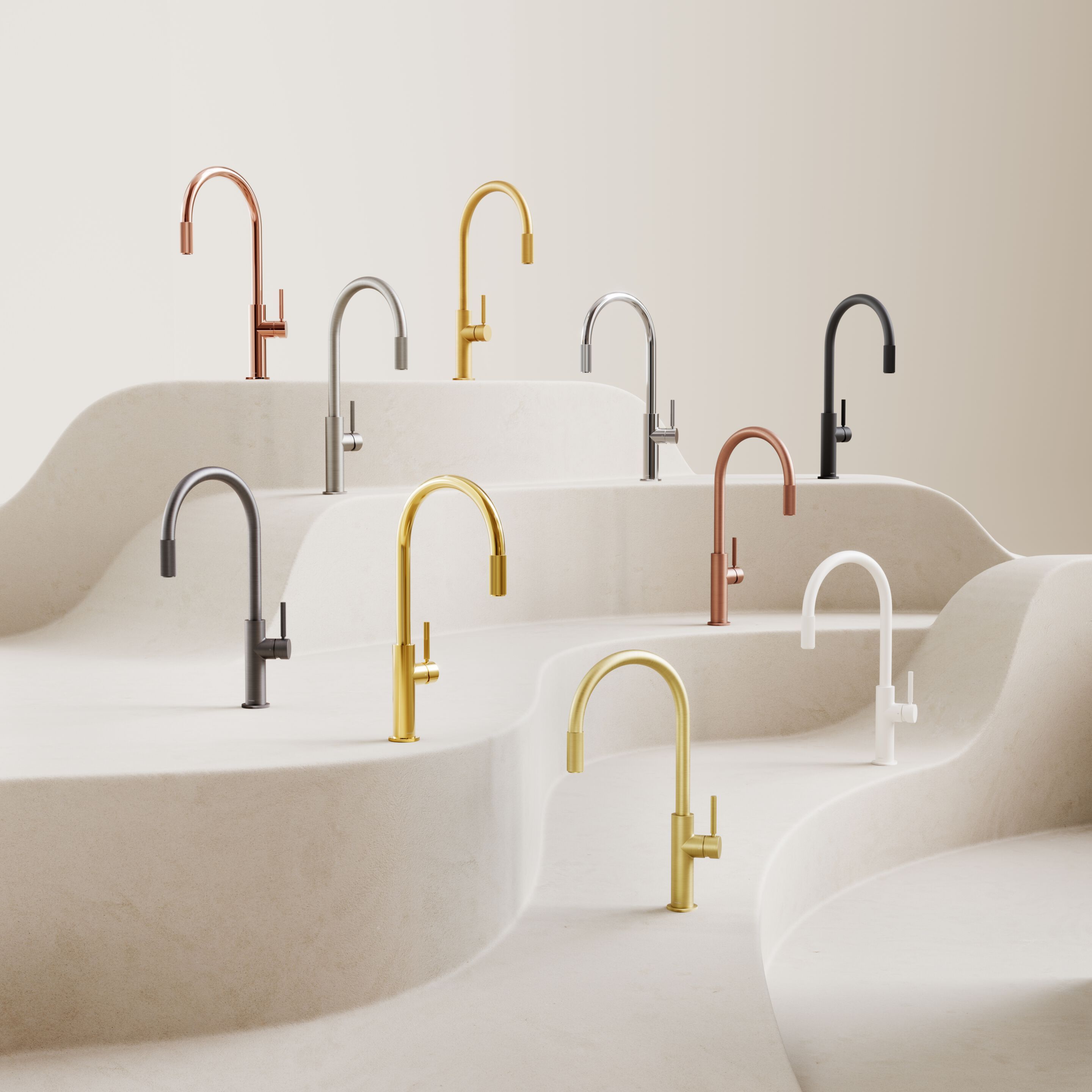 Палуба кухонный смеситель с очистителем OMNIRES SWITCH SW9057-FD1 ARCH-00142763 - Вид №18