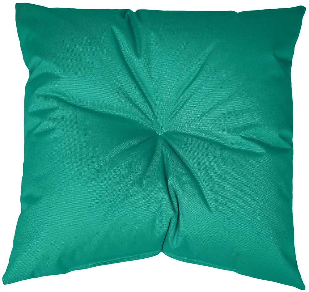 LINEN WAY Подушка для стульев и диванов 45x45 см в зелёном цвете 89366689