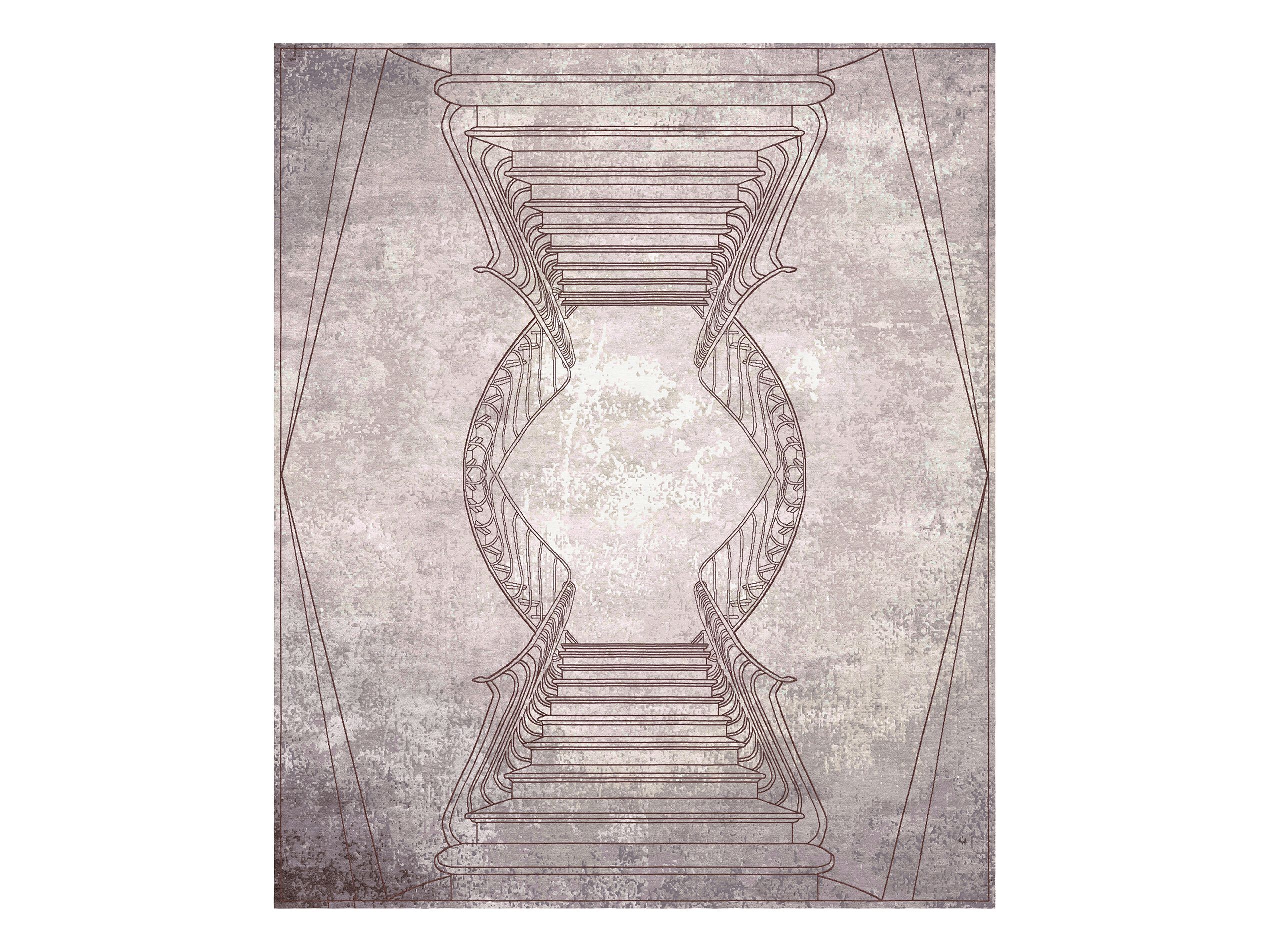 Прямоугольный ковер ручной работы Tapis Rouge La Scala ARCH-00128950