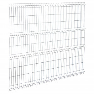 13011630 3D панель Light для забора 2.03х2.5 м оцинкованная сталь зеленый