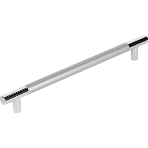 Мебельная ручка-рейлинг хром 192 мм