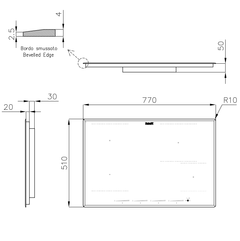 7382645 Варочная панель KE Induction 7382 645 Fosterspa  - Вид №1