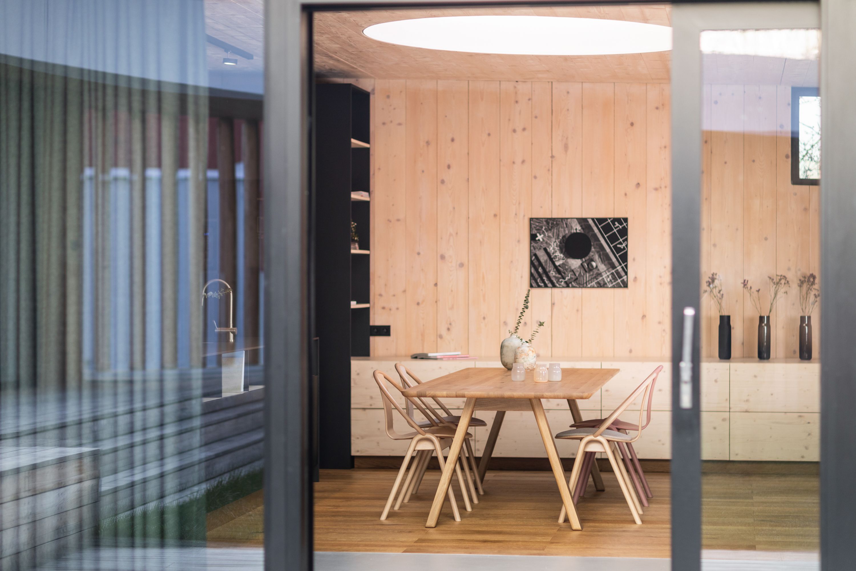 Деревянный штабелируемый стул с подлокотниками TON AGAIN ARCH-00050052 - Вид №11