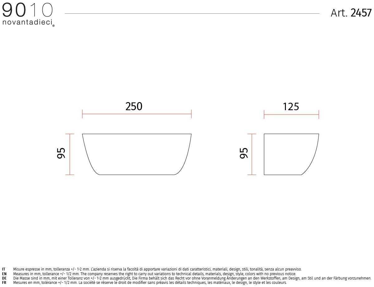 9010 novantadieci Аппликация светодиода в бетоне®  2457  - Вид №2