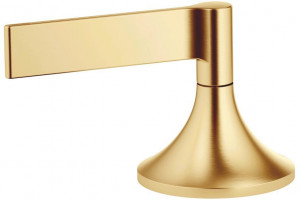 20000818-28 Вентиль боковой запирание вправо горячий - латунь сатинированная Dornbracht VAIA