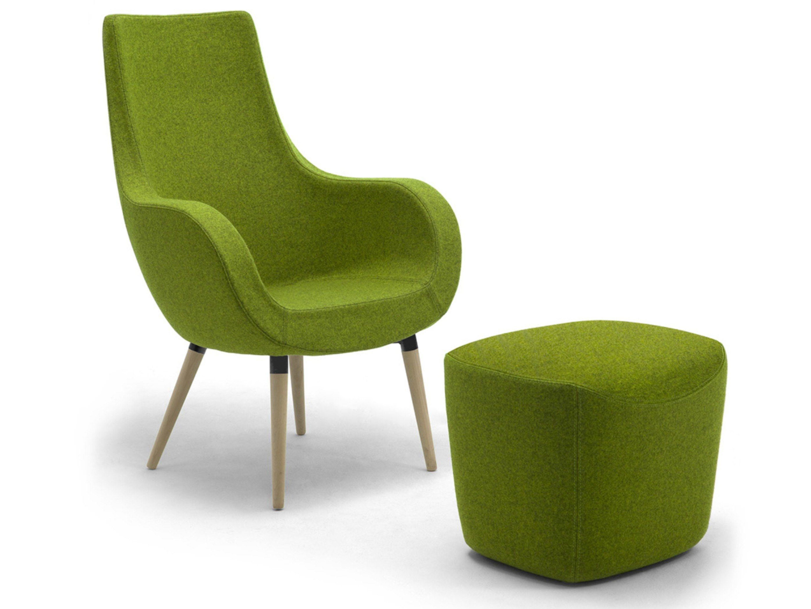 Шерстяное кресло с подлокотниками Leyform Victoria ARCH-00042180 - Вид №2