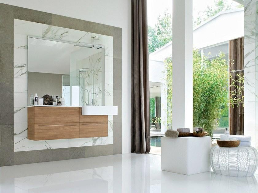 Ideagroup Тумба под умывальник из лакированного ореха My fly evo sun-id-1498780 - Вид №1