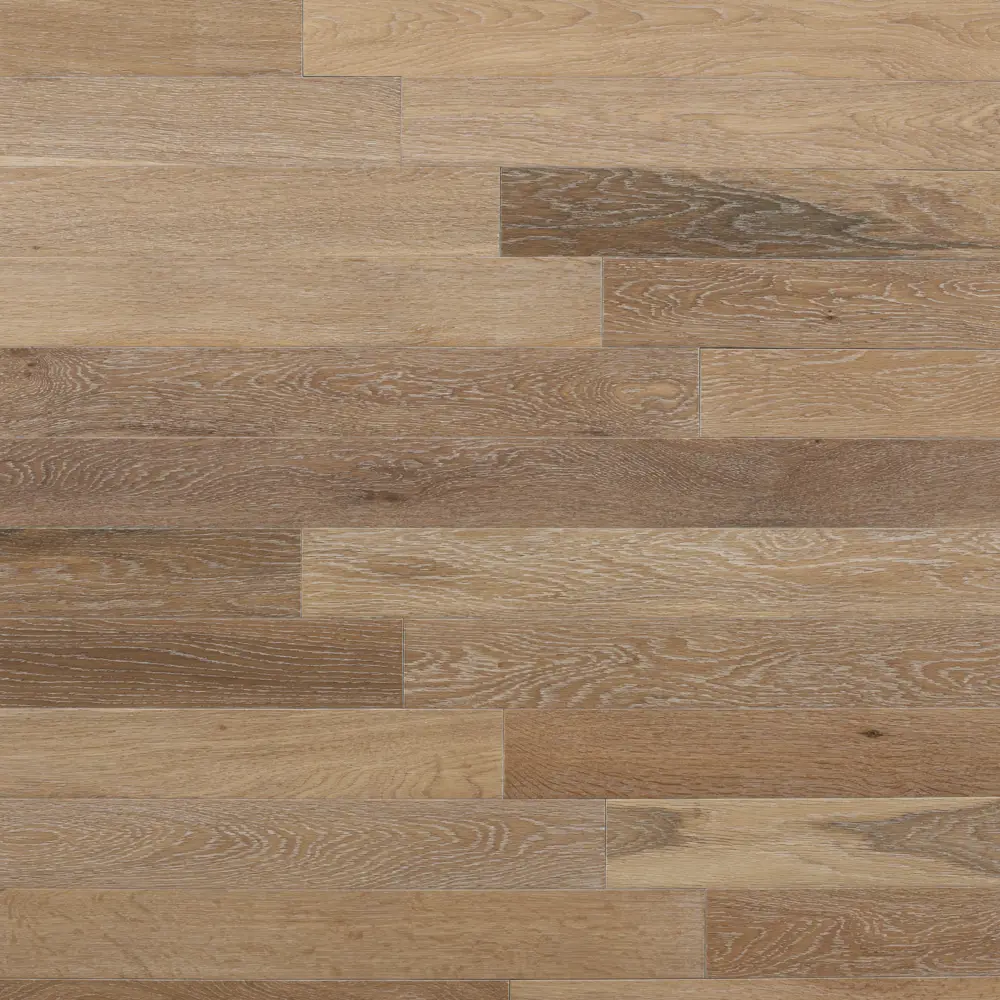 Массивная доска «Дуб Ваниль AW» лак 1.296 м2 Amber Wood STLM-2204248