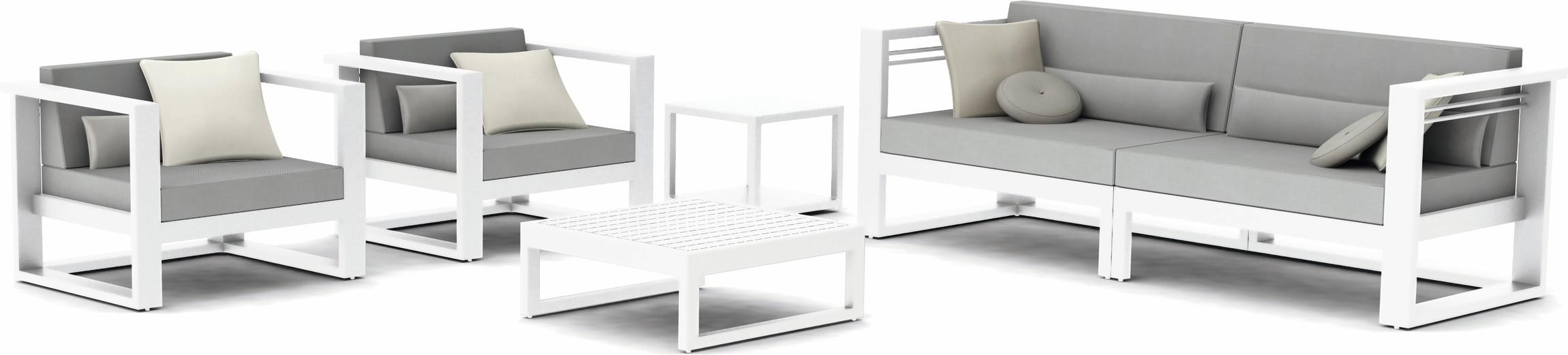 MNST478 Concept 3 белый текстиль белый Manutti Fuse