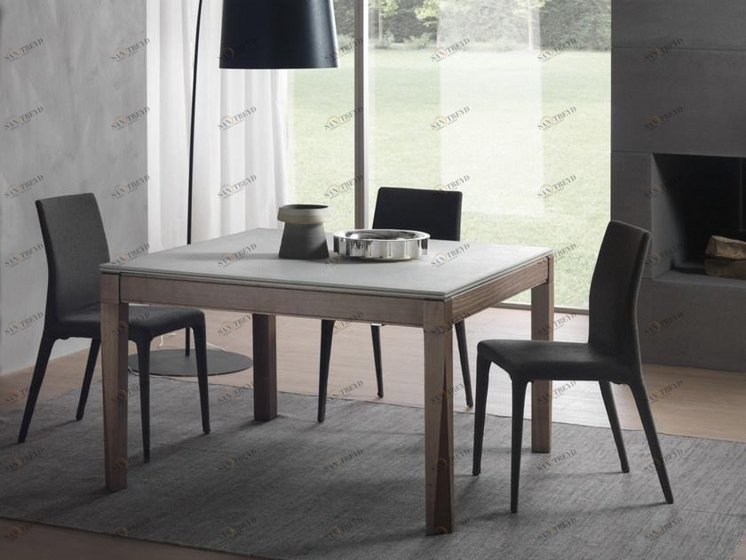 Pacini & Cappellini Квадратный раздвижной стол  5483 