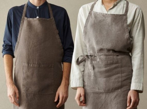 Тяжелый льняной фартук