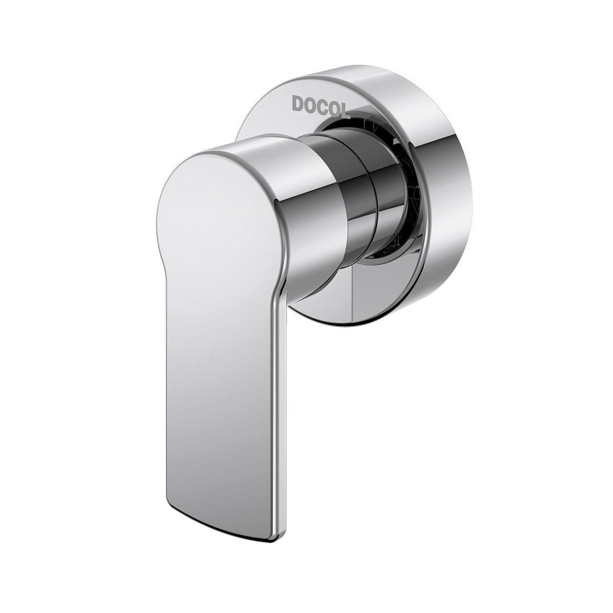00873806 Отделка для 1/2", 3/4" и 1" Deca с базовым регистром матовый никель Docol ARGON 