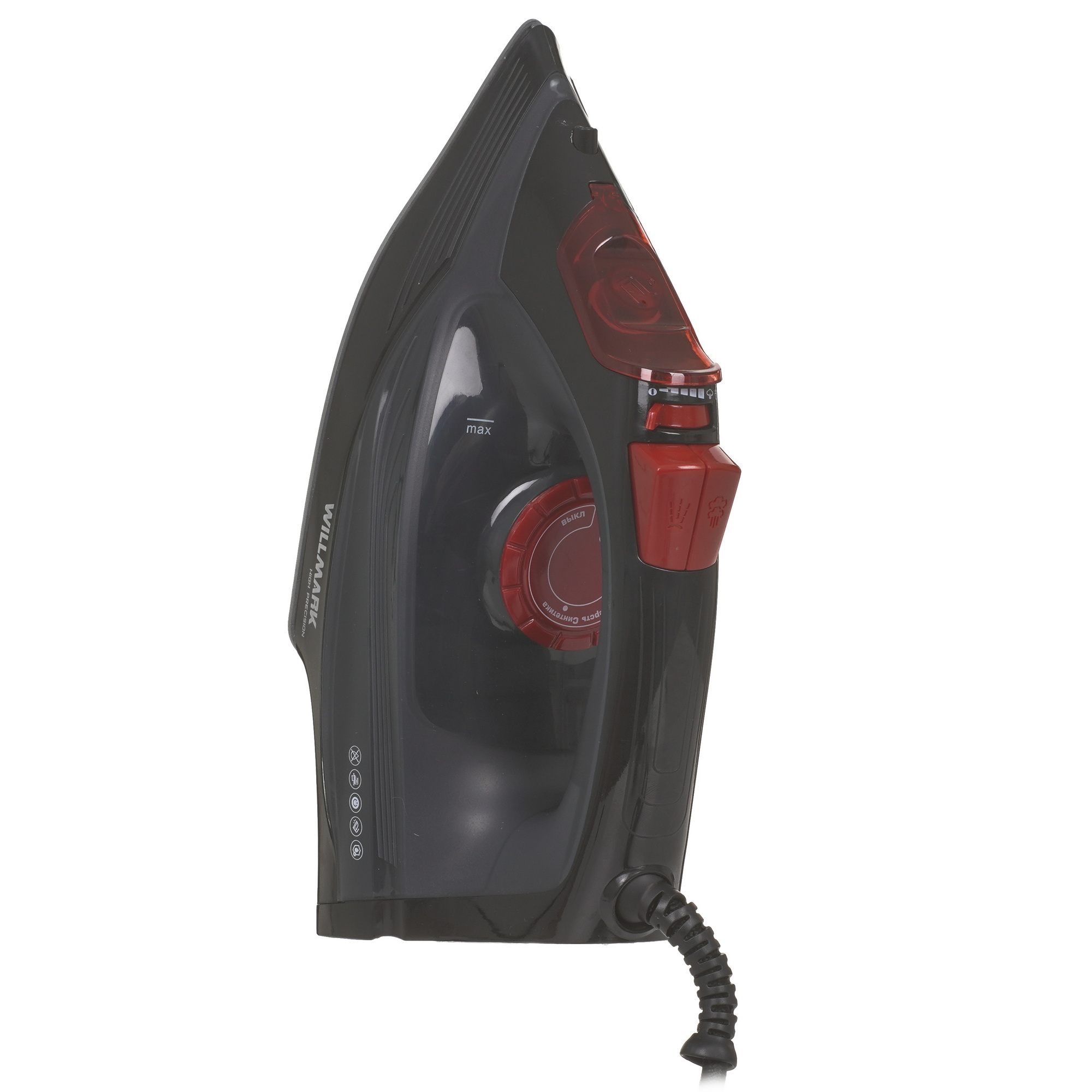 9269589 Утюг WILLMARK SI-2468CBP черный STDN-0116735