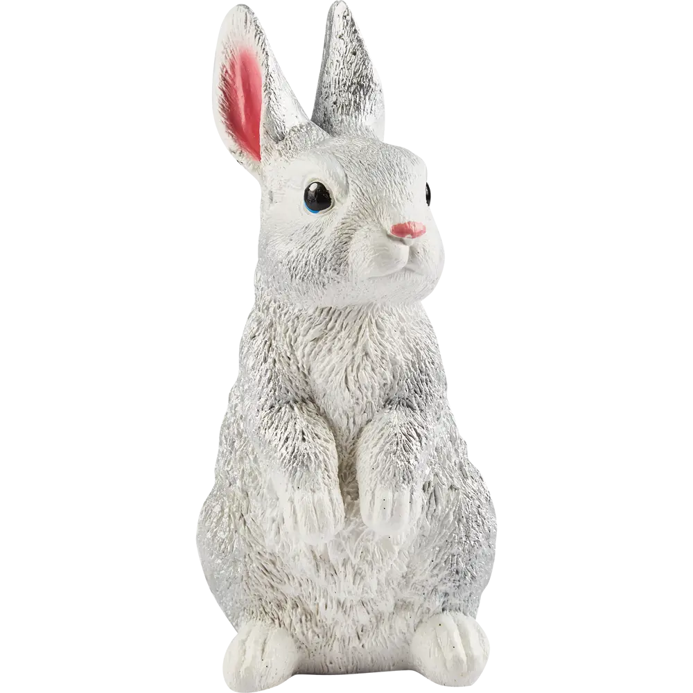 Копилка Зайчик серебряная гипс Santreyd STLM-2102462 - Вид №2