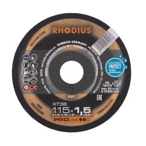 90549594 Круг отрезной по бетону XT38 ODI-065-023, 115х1.5х22.23 мм STLM-0276619 RHODIUS