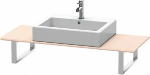 XL013C02020 X-Large Консоль для накладных раковин и встраиваемых умывальников Абрикосово-жемчужный шелковисто-матовый лак