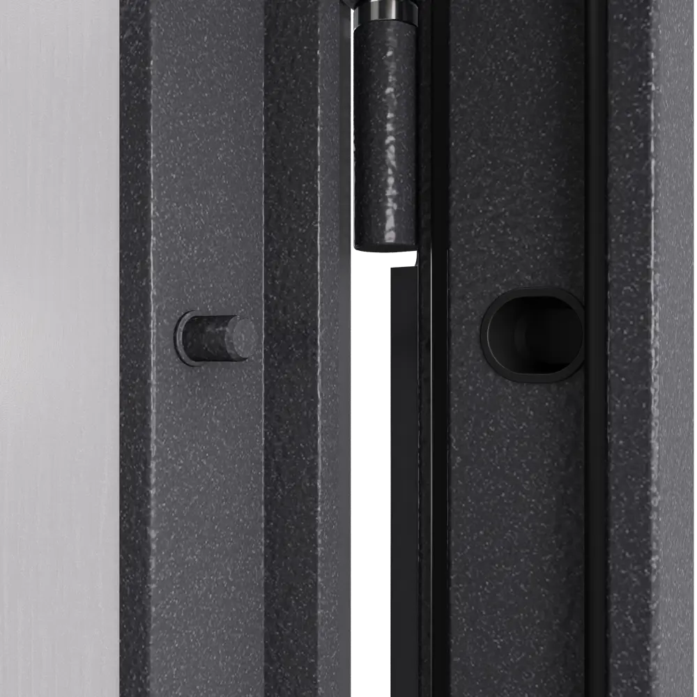 Дверь входная металлическая Гибсон 95x205 см левая скай беленый с зеркалом TOREX STLM-2202041 - Вид №15