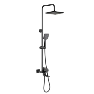 Душевая система ESKO Teramo STR14 - черная с тропическим душем 89359325