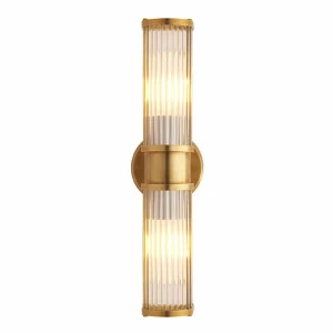 Светильник настенный золотистый Allen 2 Brass BRWL7002-AB DELIGHT COLLECTION  00-3882881 Золото