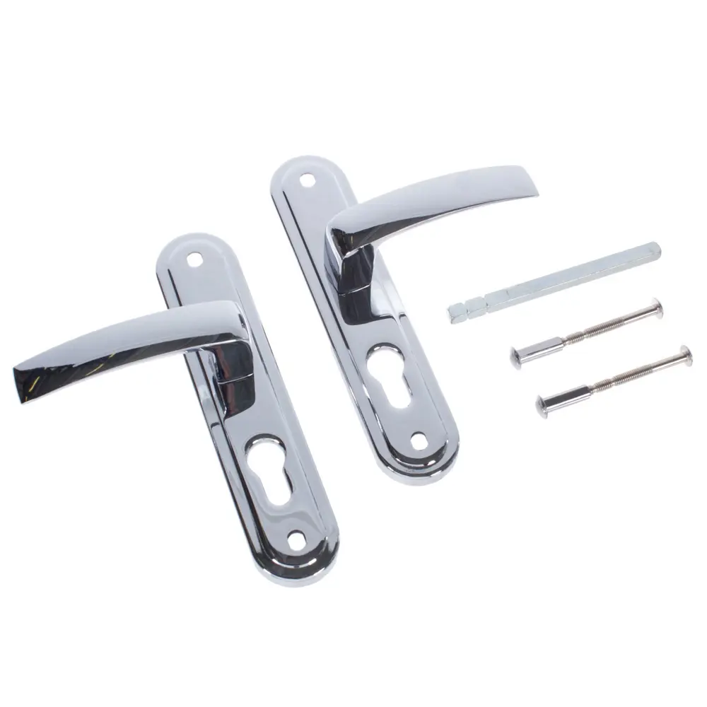 Дверная ручка Apecs на планке с гальваническим покрытием 18776173 STLM-0896296 - Вид №1