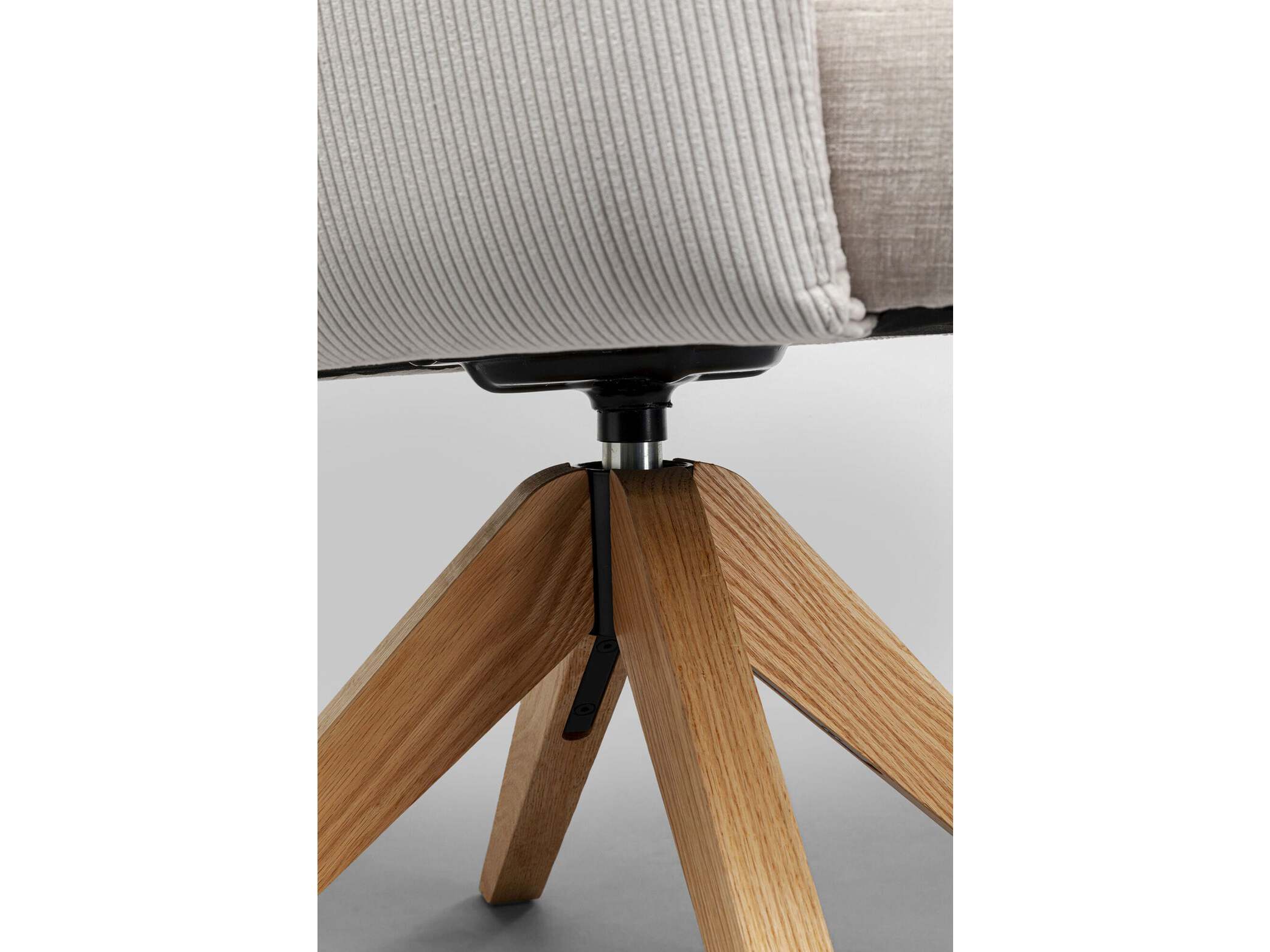 Тканевый поворотный стул с подлокотниками KARE Design BOSSE ARCH-00055964 - Вид №6