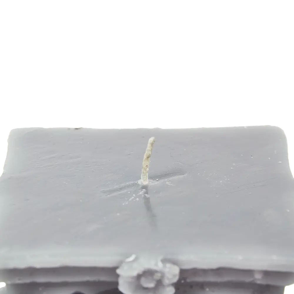 Свеча парафиновая Челентано серая EVIS STLM-2155380 - Вид №1