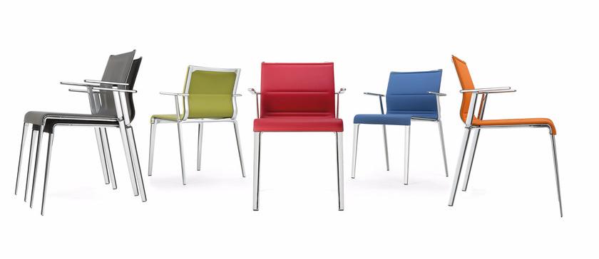 ICF Стул из сетки с подлокотниками Stick chair sun-id-1375946 - Вид №1