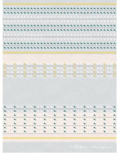 Tapis Rouge Прямоугольный коврик ручной работы Val camonica Tr 1692