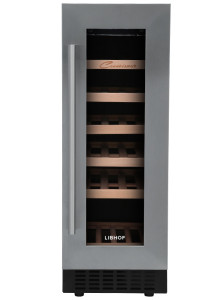 9951672 Встраиваемый винный шкаф Libhof CX-19 серебристый
