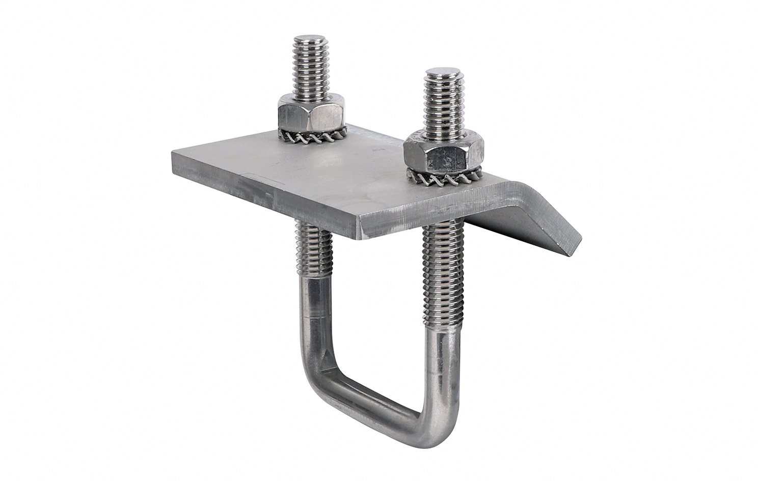 66587711 BIS Strut Stainless Steel Beam Clamp to connect Strut Rail to steel beam walraven 