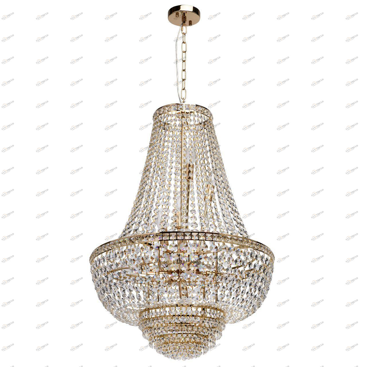 Подвесная люстра MW-Light Патриция 447011509 MW-LIGHT ДИЗАЙНЕРСКИЕ, ПАТРИЦИЯ 285760 Золотой 