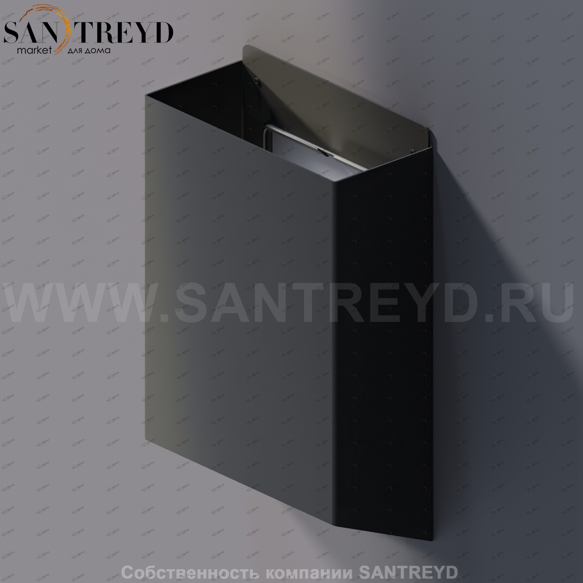 Agape MACH 2 Диспенсер для бумажных полотенец черный AMC20935E