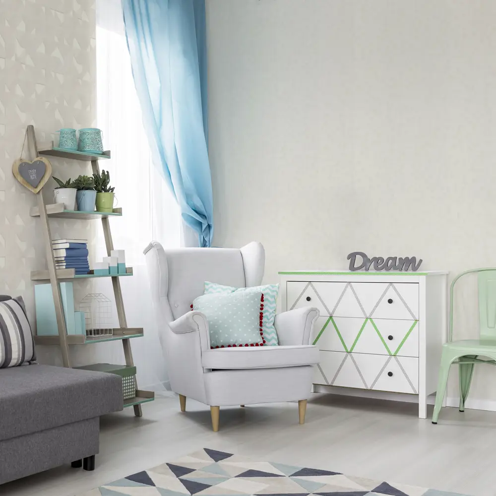 Обои виниловые Аспект Ру Оригами белые 1.06 м 70310-12 STLM-2205474 - Вид №3