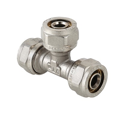 VTm.331.N.322626 Фитинг обжимной – тройник Valtec 32 х 26 х 26 мм 