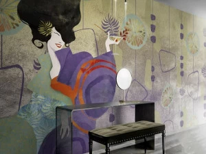 Inkiostro Bianco Панорамные обои в японском стиле Natural beauty 01-19 Inkeooi19