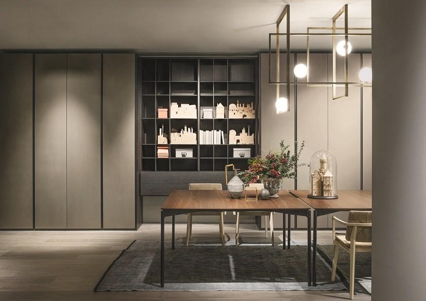 Lema Прямоугольный стол из алюминия и дерева sun-id-1506169 - Вид №3