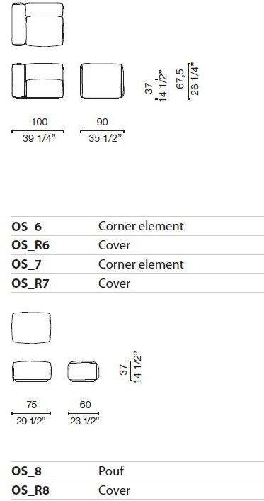 Cappellini Модульный диван со съемным кожухом sun-id-1435214 - Вид №7